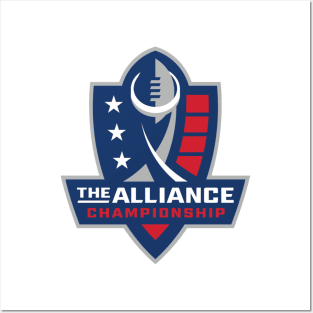 Alliance of American Football Championship 2019 Logo T-Shirt Posters and Art